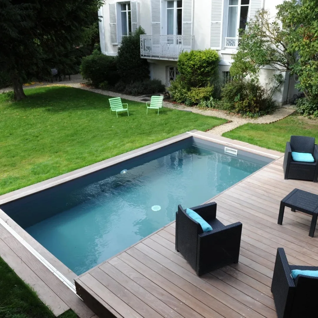 Раздвижная терраса для бассейна в Невинномысске