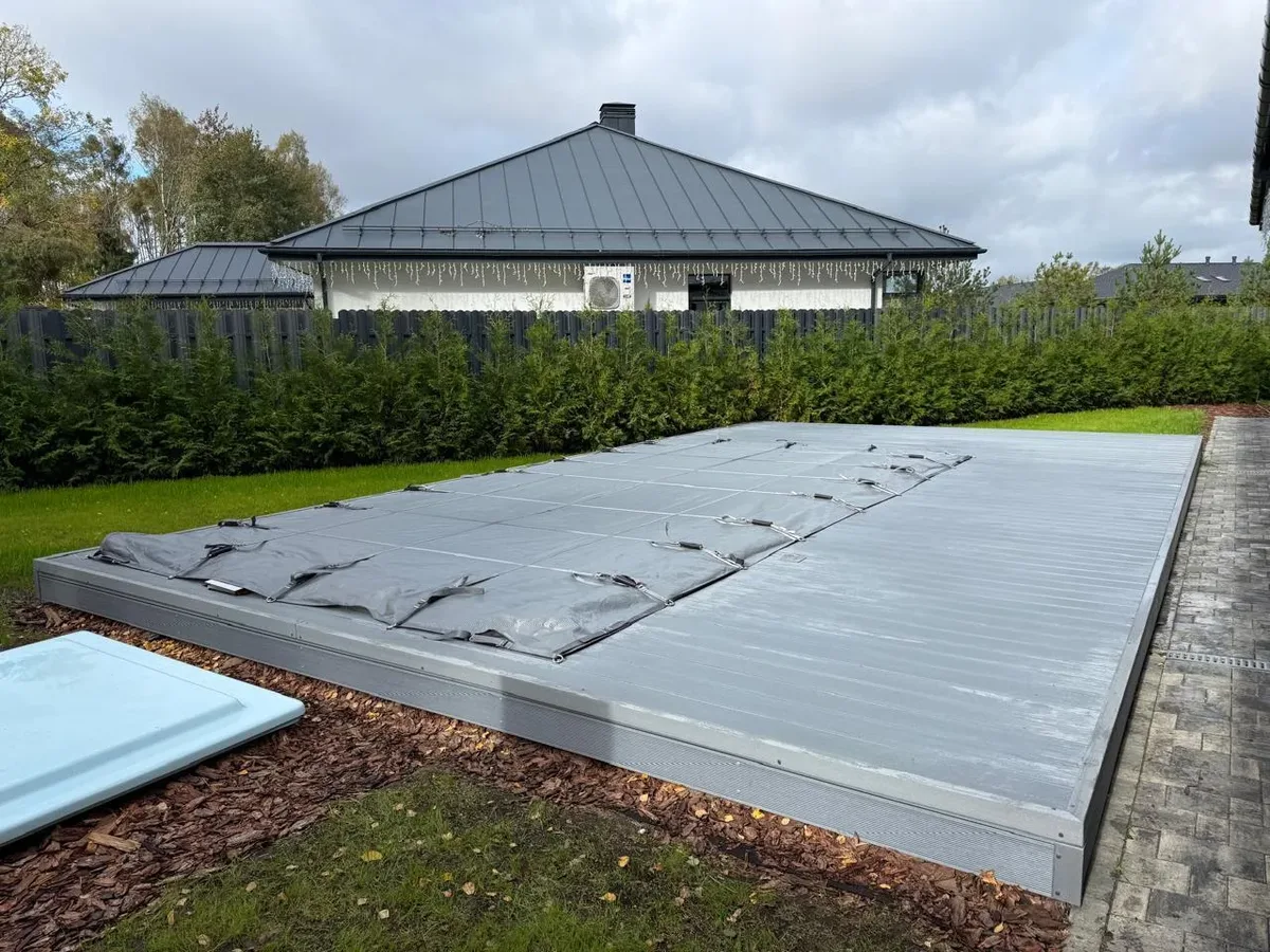 Покрывало Laguna Cover Mesh — установка в Невинномысске