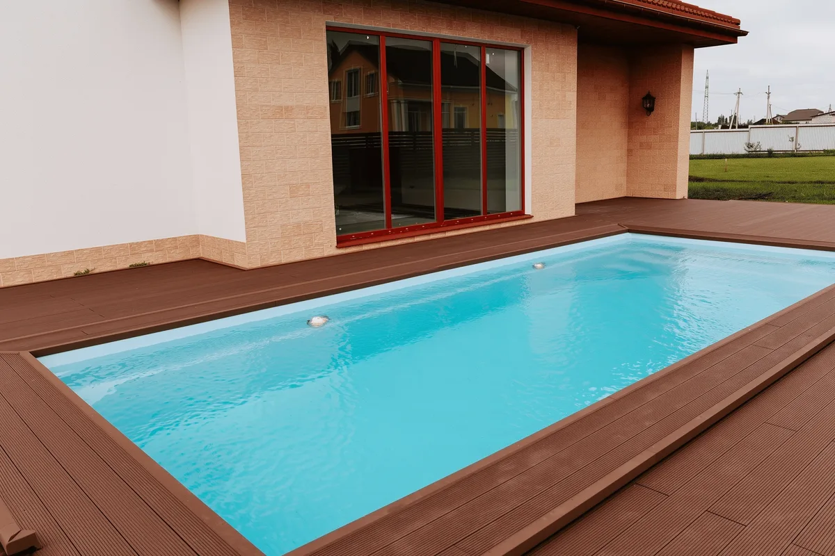 Композитный бассейн Laguna 8 — вид сверху в Невинномысске