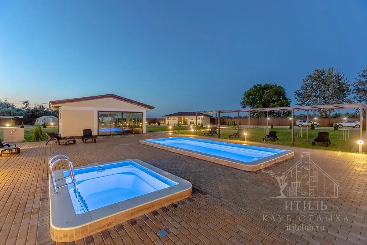 Композитная купель Laguna 3 — установка в Невинномысске